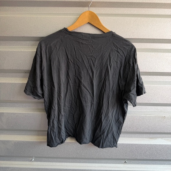 Mother The Rowdy Cutoff Tee in Cowboys Don't Cry - Picture 5 of 7